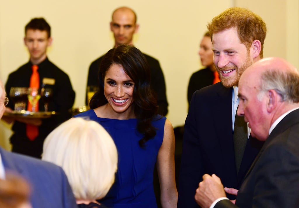 Prince Harry and Meghan Markle at 100 Days to Peace Concert