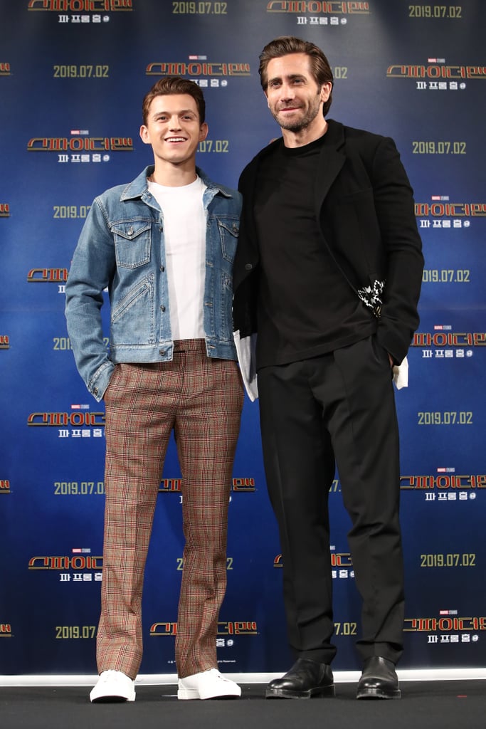 Jake Gyllenhaal and Tom Holland Friendship Pictures