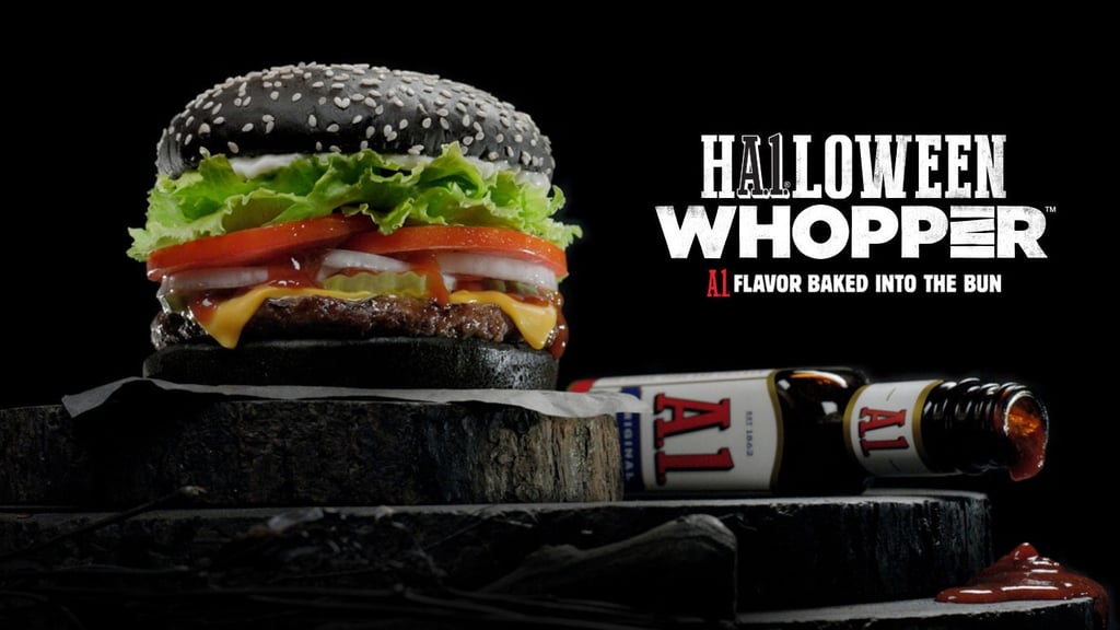 Black Burger  King Halloween  Burger  POPSUGAR Food