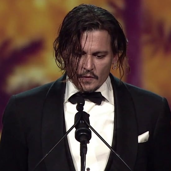 Johnny Depp's Speech on Amber Heard (Video)