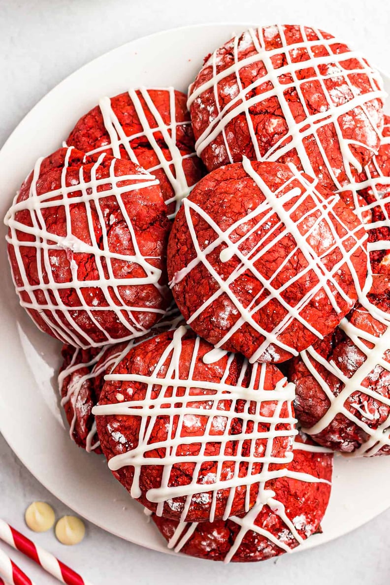 Stuffed Red Velvet Cookies