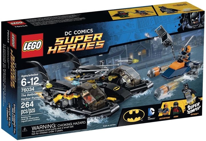 Lego Super Heroes The Batboat Harbor Pursuit
