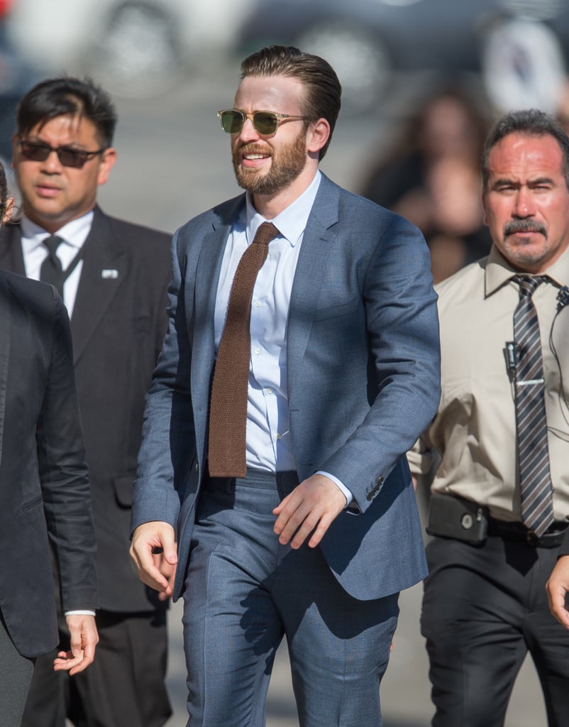 Chris Evans Out in LA April 2016