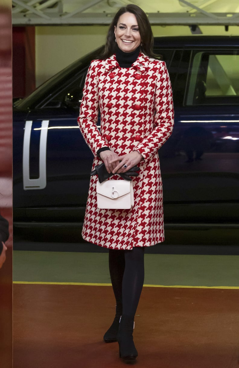 Princess Diana and Kate Middleton Fashion: Houndstooth Print