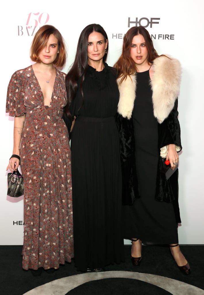 Demi Moore and Daughters at Harper's Bazaar Event Jan. 2017 | POPSUGAR ...