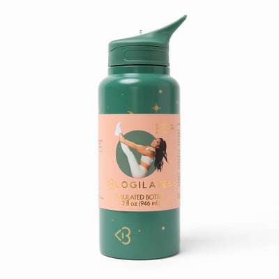 Blogilates 32oz Stainless Steel Water Bottle, There's a Blogilates Fitness  Line at Target, and It Includes Gold Dumbbells