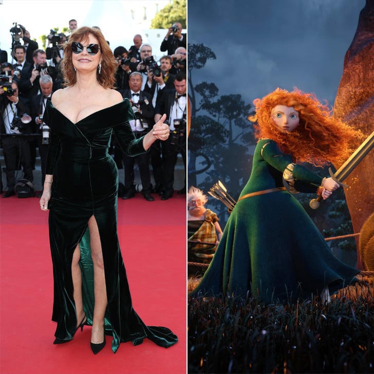 Susan Sarandon as Merida From Brave