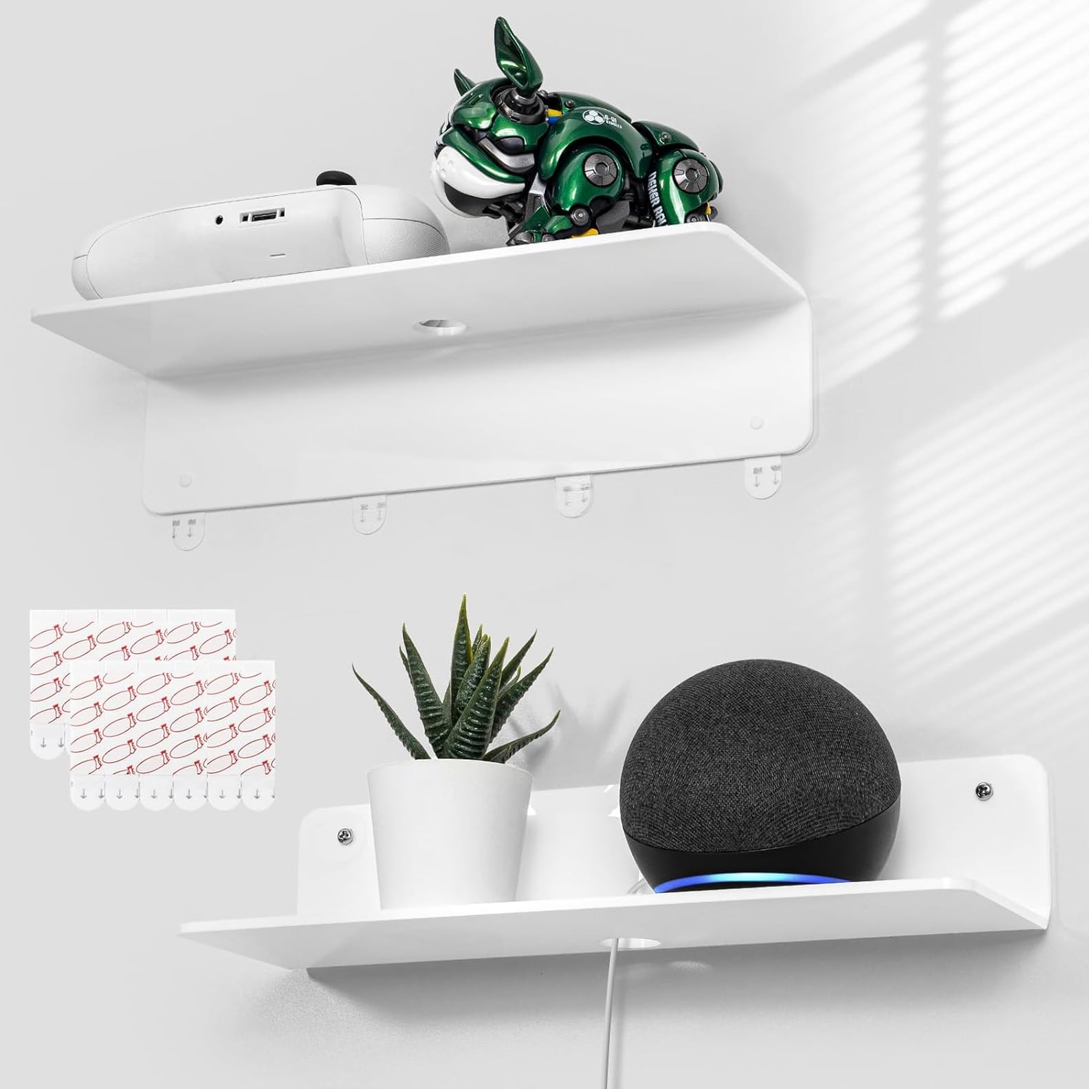 8 RenterFriendly Shelves, No Drilling Required PS Home