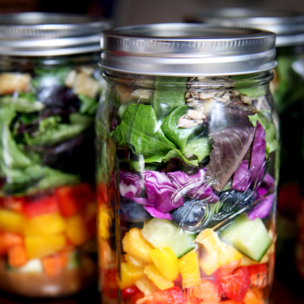 How To Pack Salads For The Week Popsugar Fitness