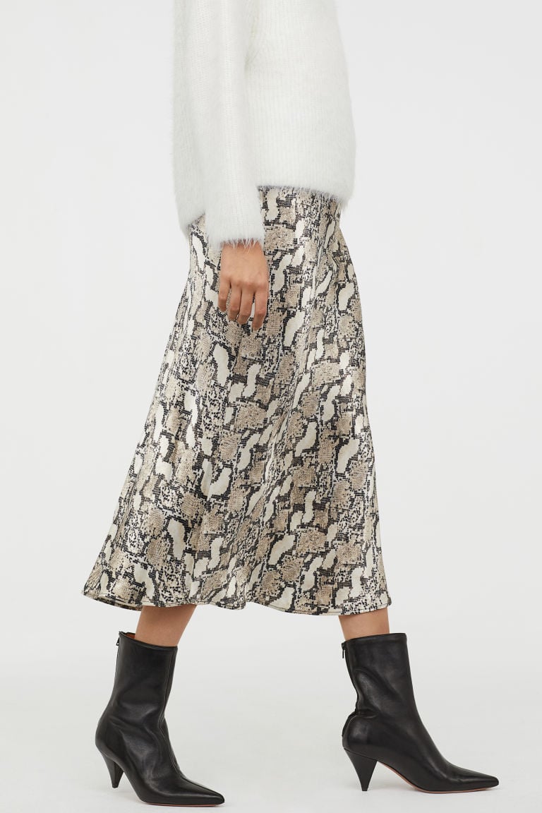 H&M Calf-Length Skirt