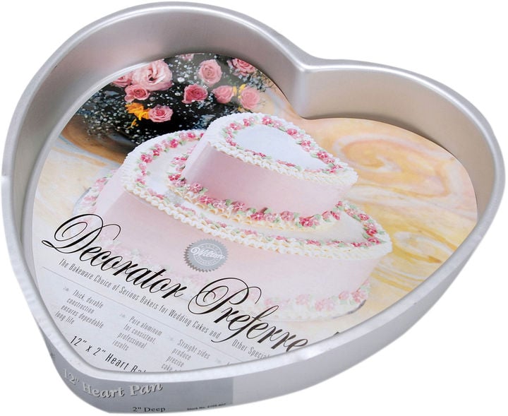 JCPenney Wilton Brands Wilton Decorator Preferred HeartShaped Cake Pan