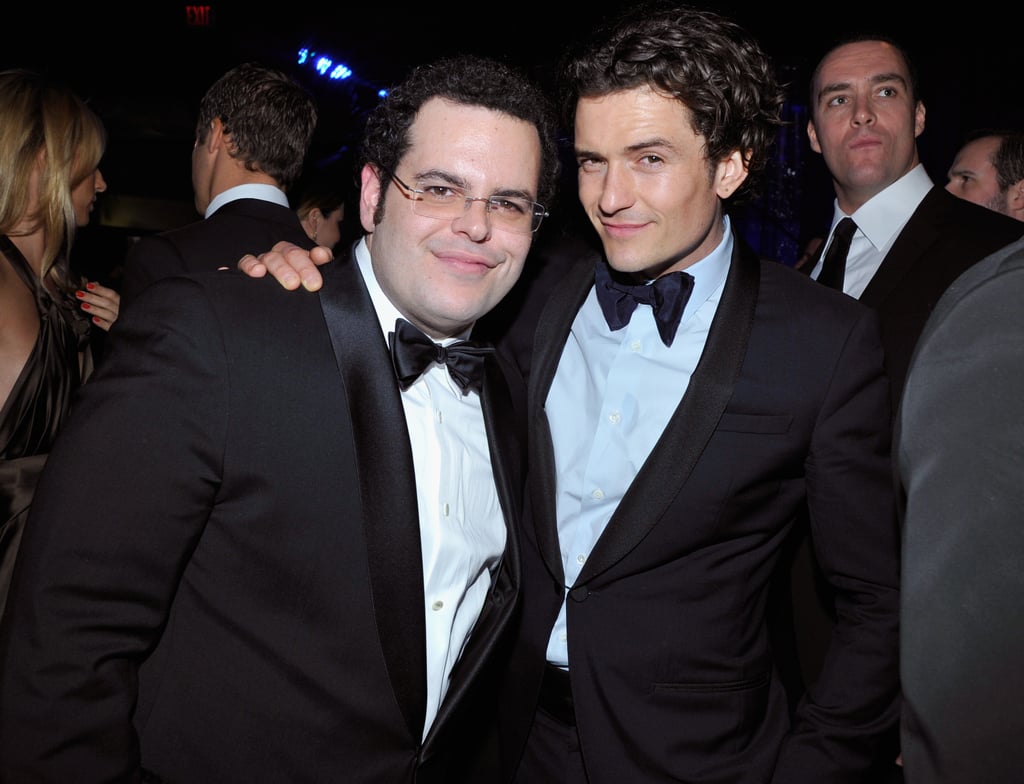 Orlando Bloom posed with Josh Gad.