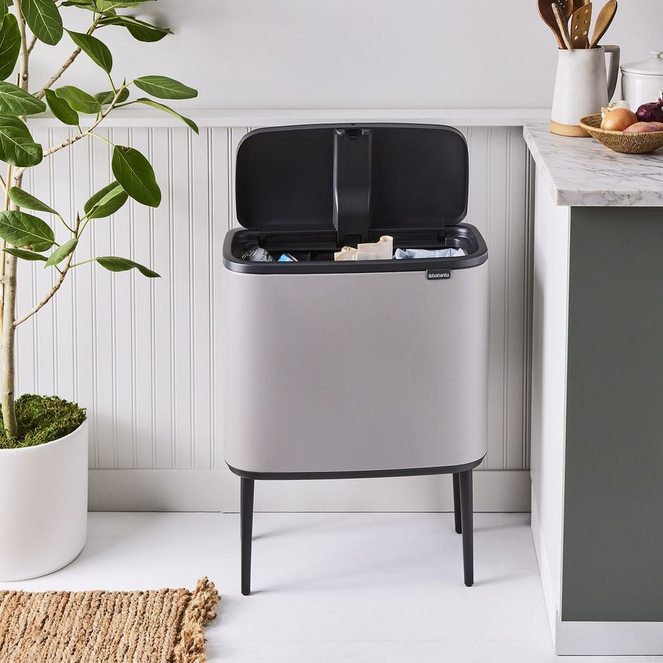 Best Stylish Trash Can: Brabantia Bo Touch Top Trash Can
