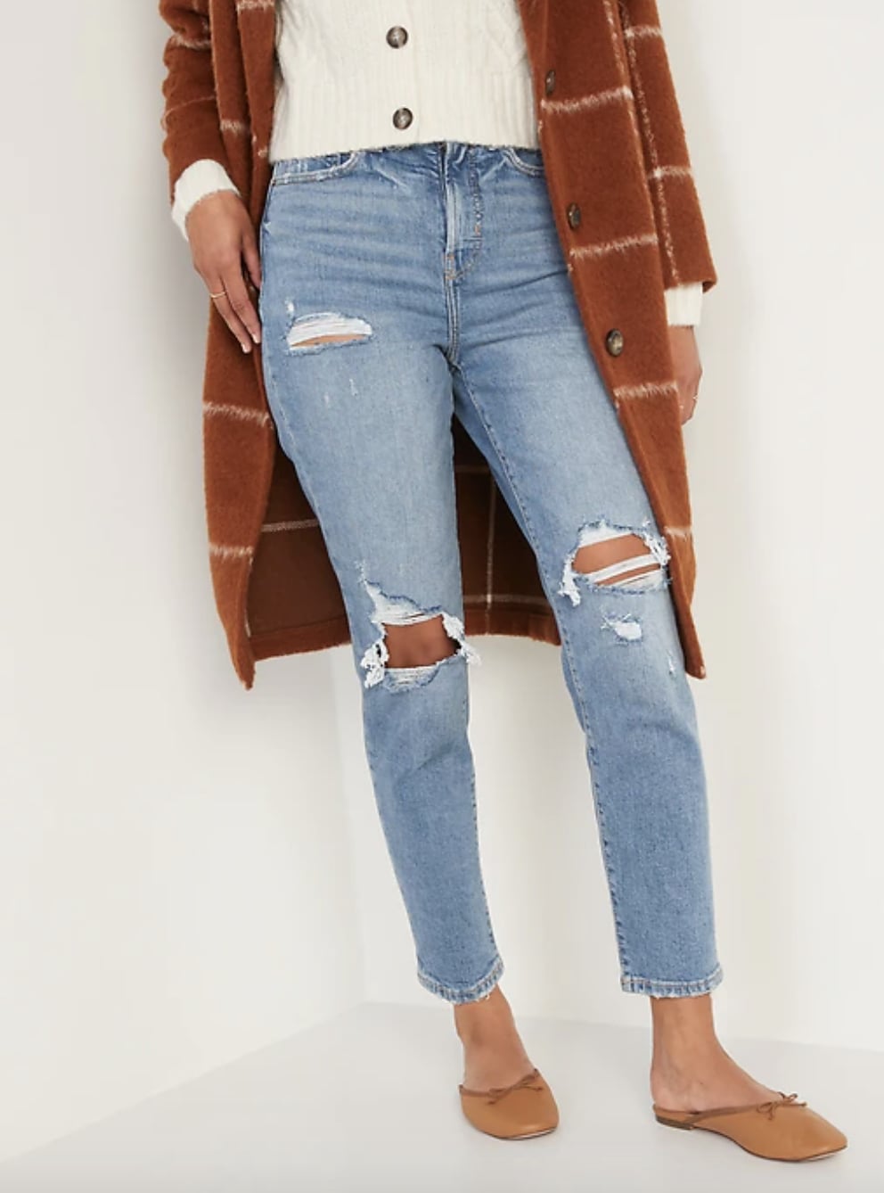 old navy ripped jeans womens