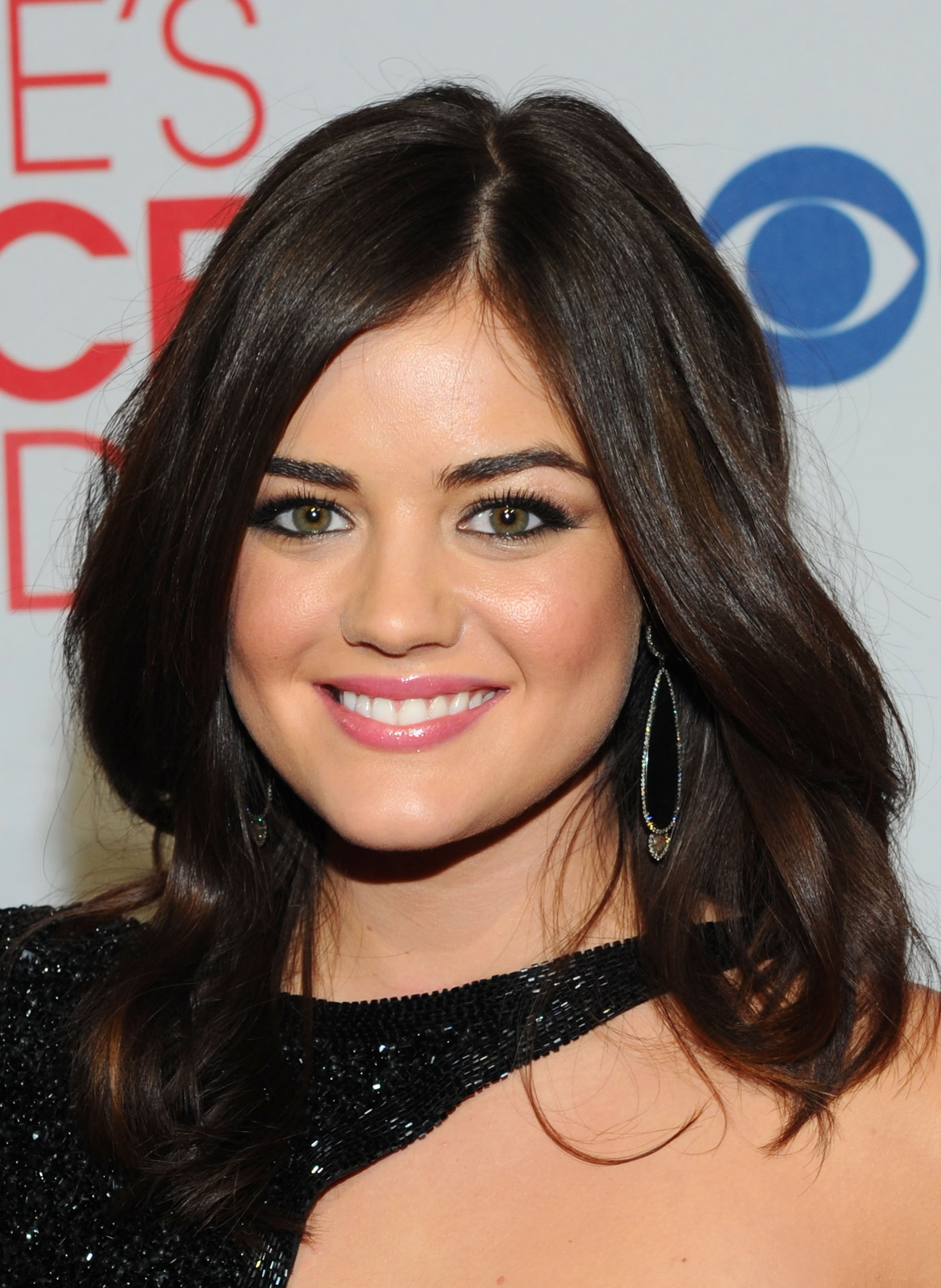 Lucy Hale in a cutout dress at the People's Choice Awards.