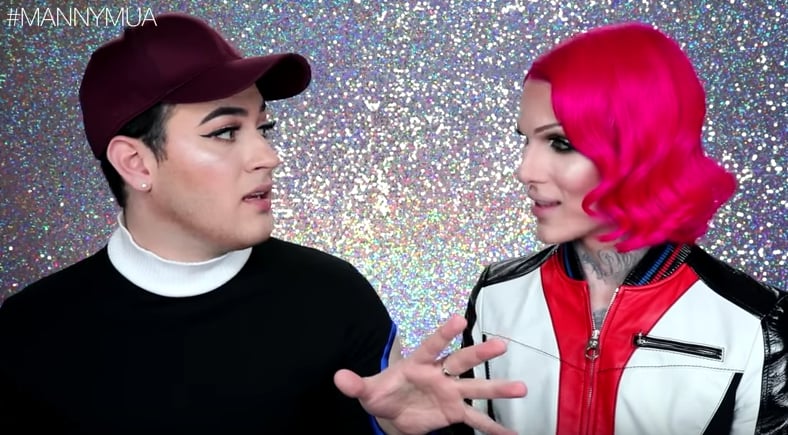 Swatch Of Jeffree Star Cosmetics X Manny Mua Skin Frost In Eclipse Prepare To Be Obsessed With Swatches Of The Jeffree Star Cosmetics X Manny Mua Collaboration Popsugar Beauty Photo 3