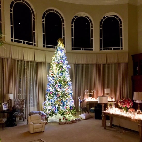 Britney Spears's Big Christmas Tree