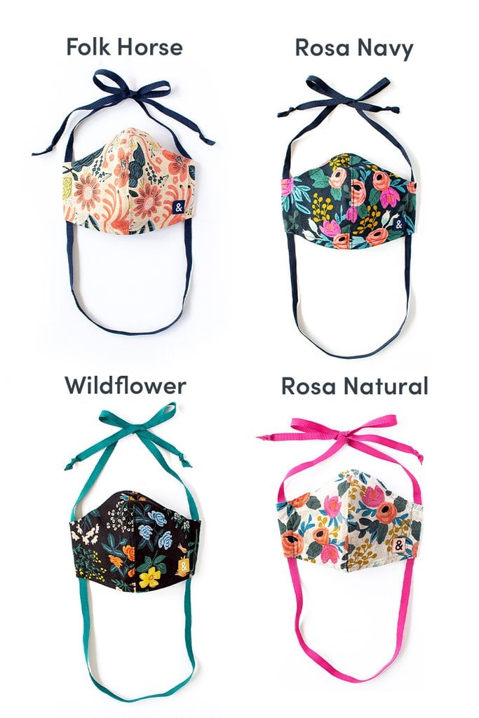 Hedley & Bennett x Rifle Paper Co. Mask