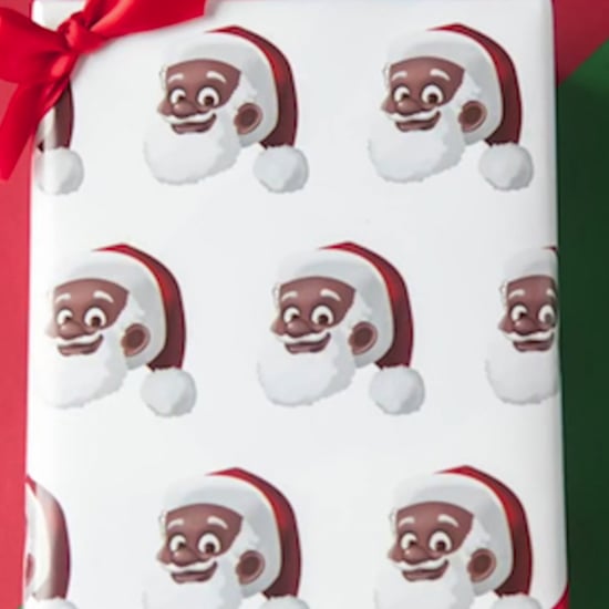 Black Santa Wrapping Paper | Video
