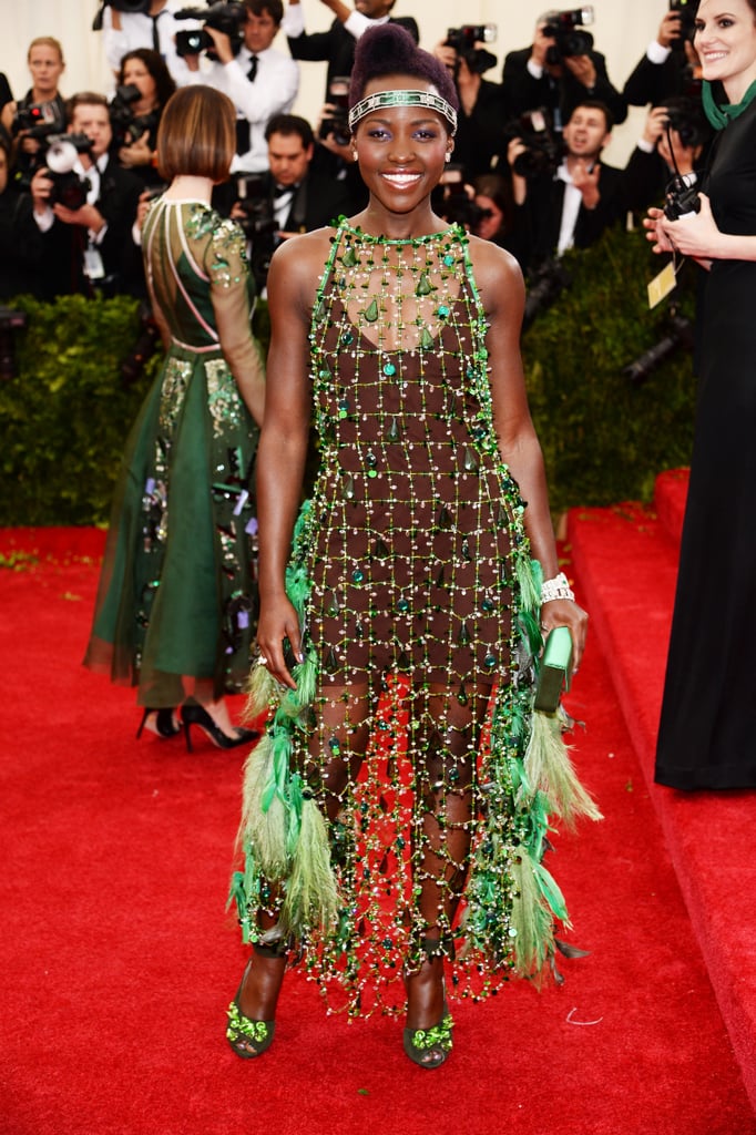Lupita Nyong'o at the Met Gala 2014