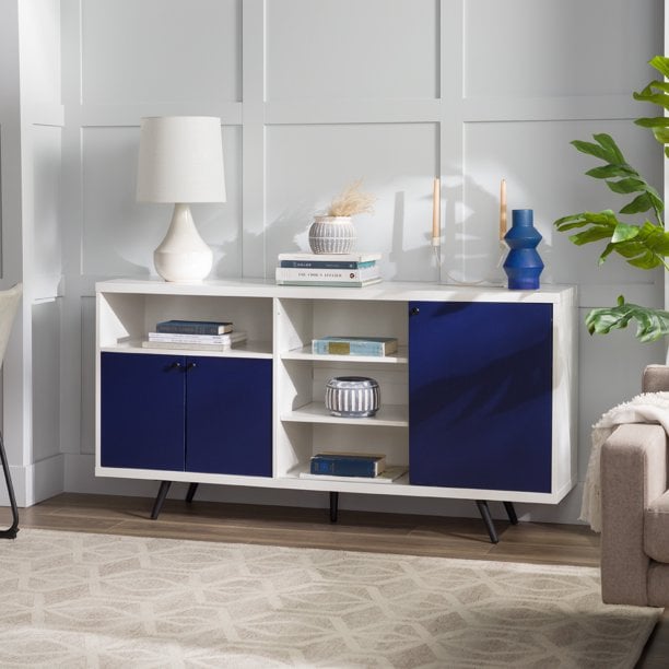 Gap Home Modern Sliding Door TV Stand