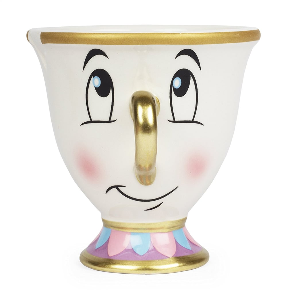 Disney Beauty and the Beast Chip Mug With Gold Foil Printing