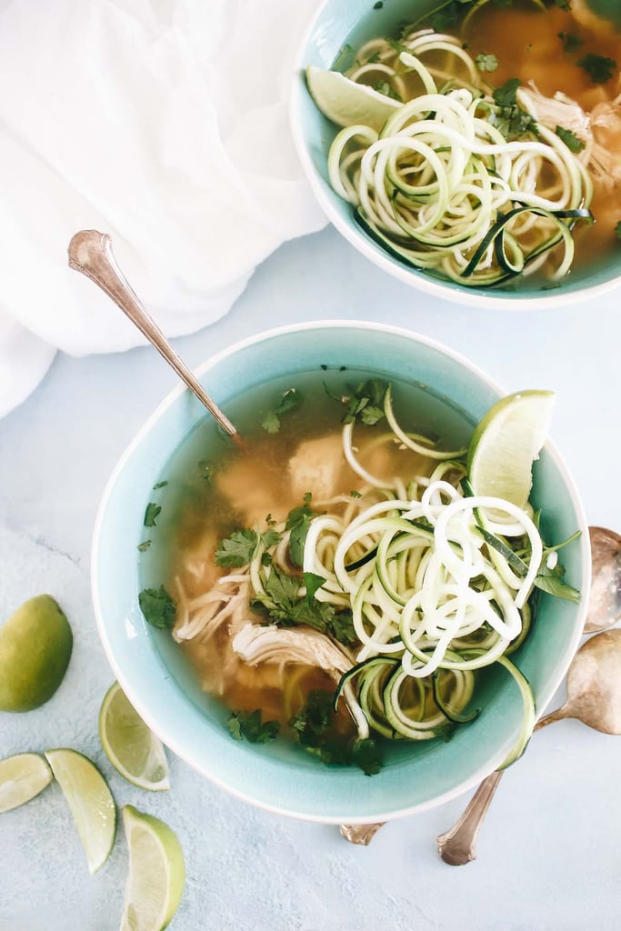 Slow-Cooker Paleo Chicken Pho with Zoodles