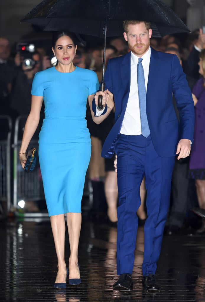 Prince Harry and Meghan Markle at the 2020 Endeavour Awards