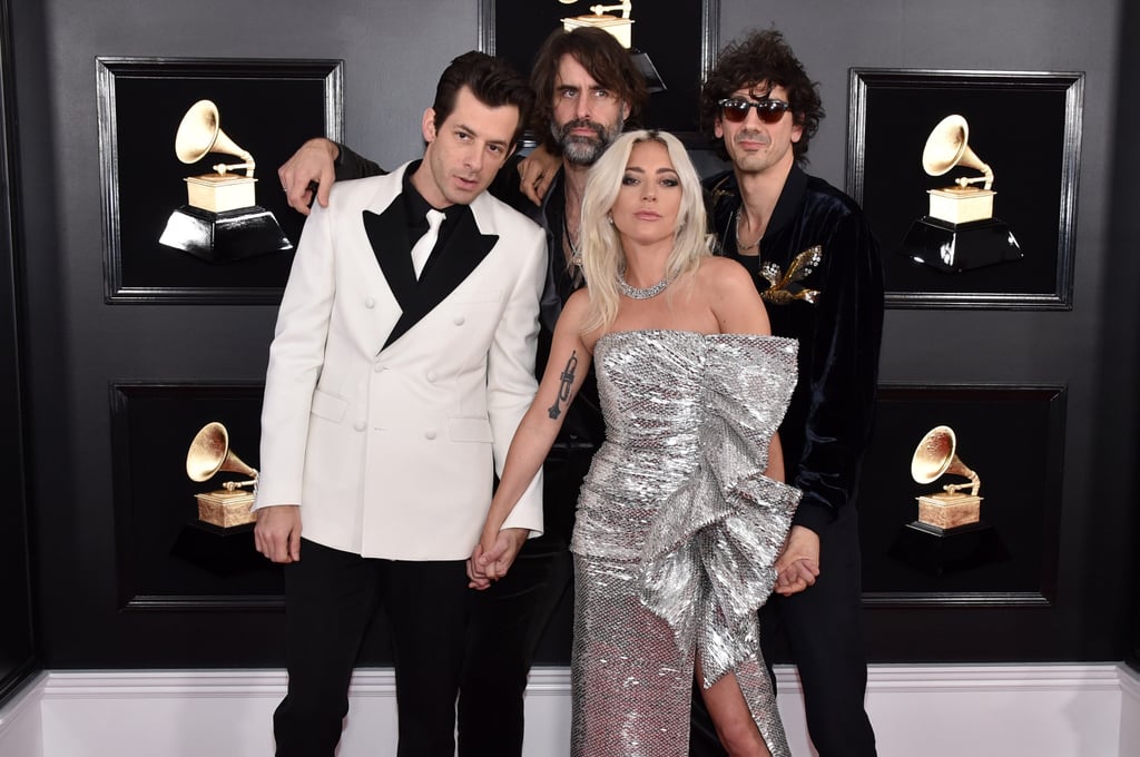 Pictured: Mark Ronson, Andrew Wyatt, Lady Gaga, and Anthony Rossomando