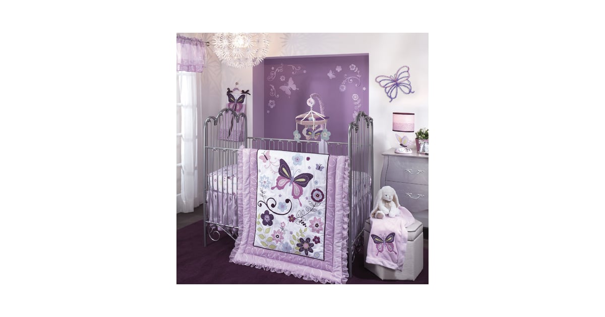 butterfly lane crib bedding