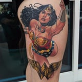 Wonder Woman Tattoos That Will