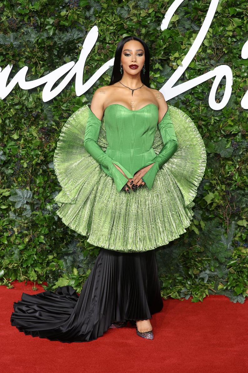 Munroe Bergdorf at the 2021 Fashion Awards