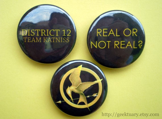 Team Peeta or Gale Pins