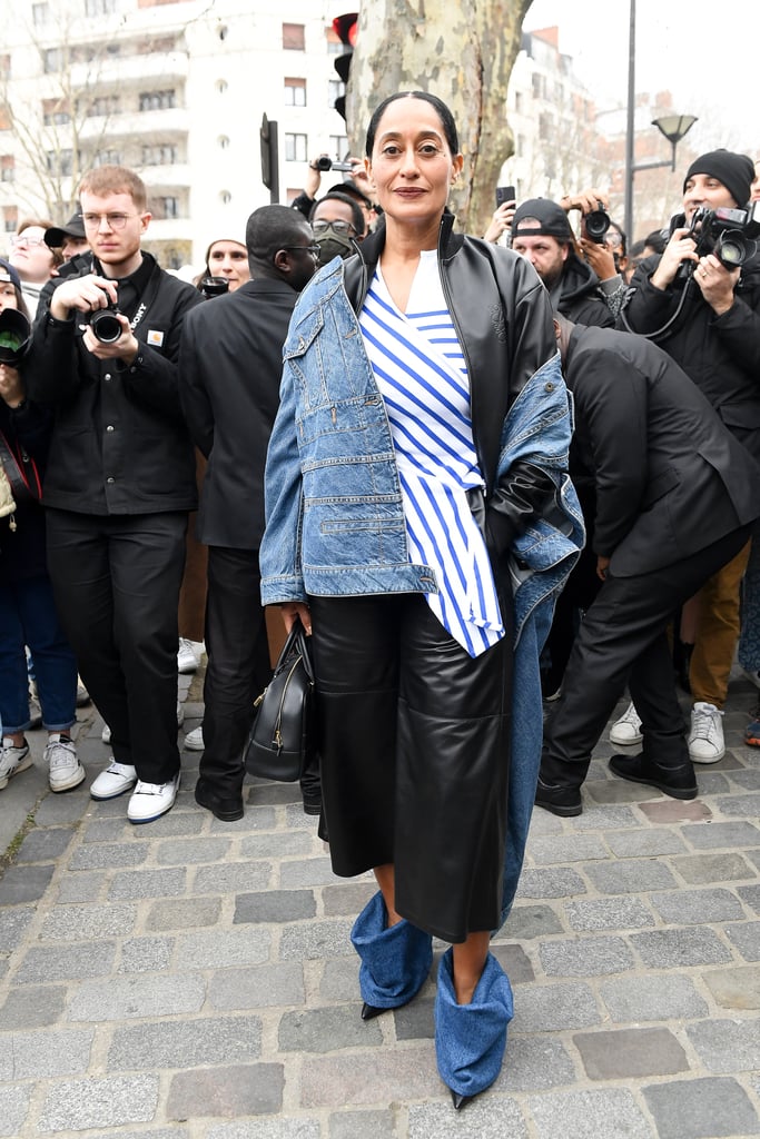 See Tracee Ellis Ross's Jean Shoes at Paris Fashion Week