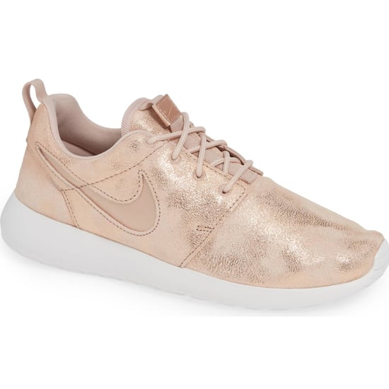 Rose Gold Nike Sneakers