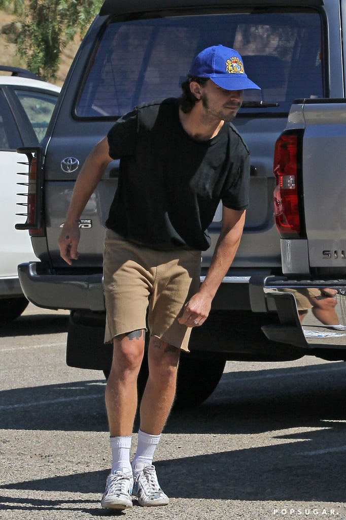 Shia LaBeouf and Mia Goth Out in LA October 2016