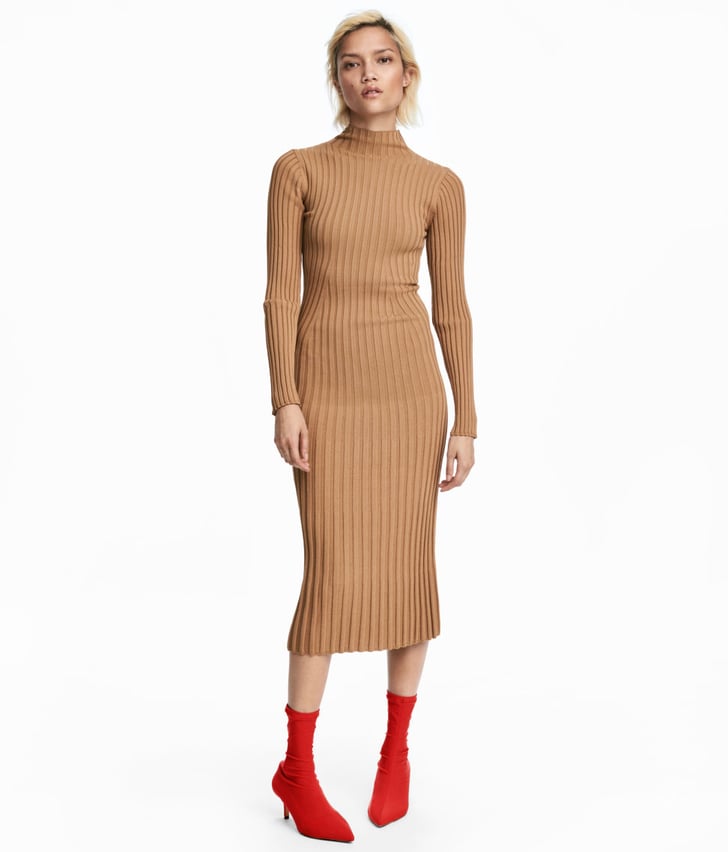 H&M Knit Dress | Cheap Fall Outfit Ideas | POPSUGAR Fashion Photo 52