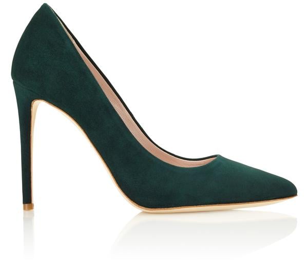 Emmy London Dark Green Court Shoe