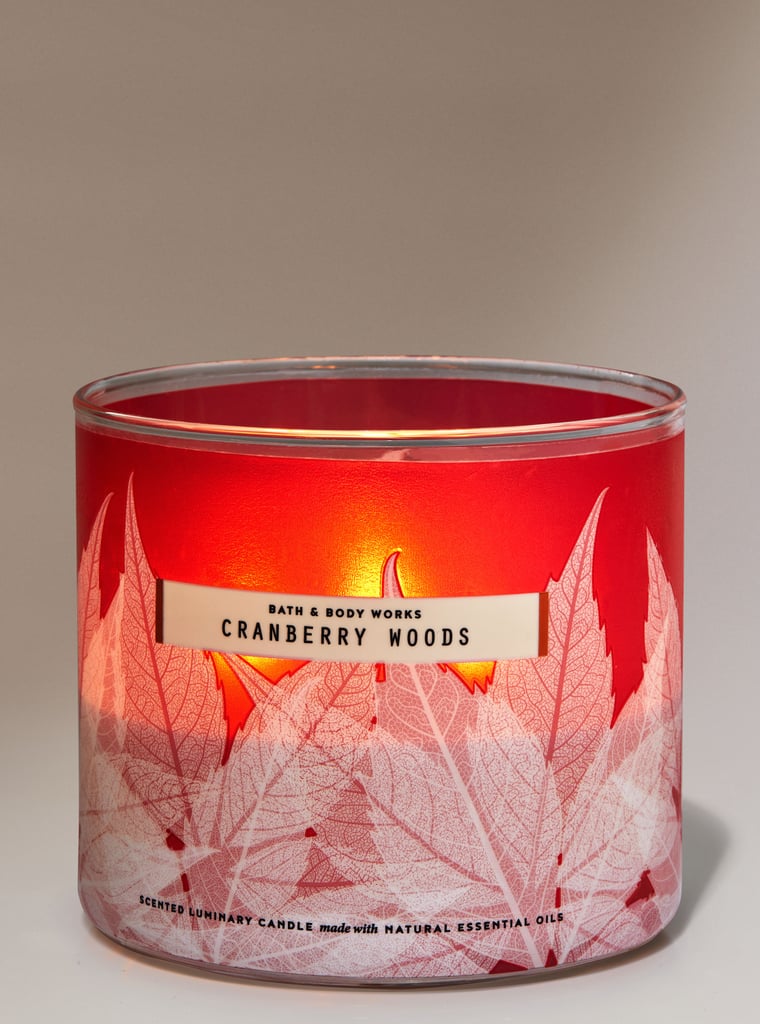 Cranberry Woods 3-Wick Candle