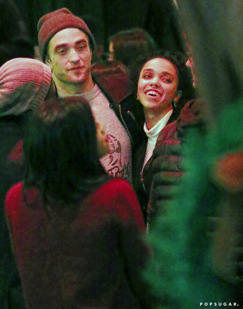 Robert Pattinson and FKA Twigs Kissing in LA