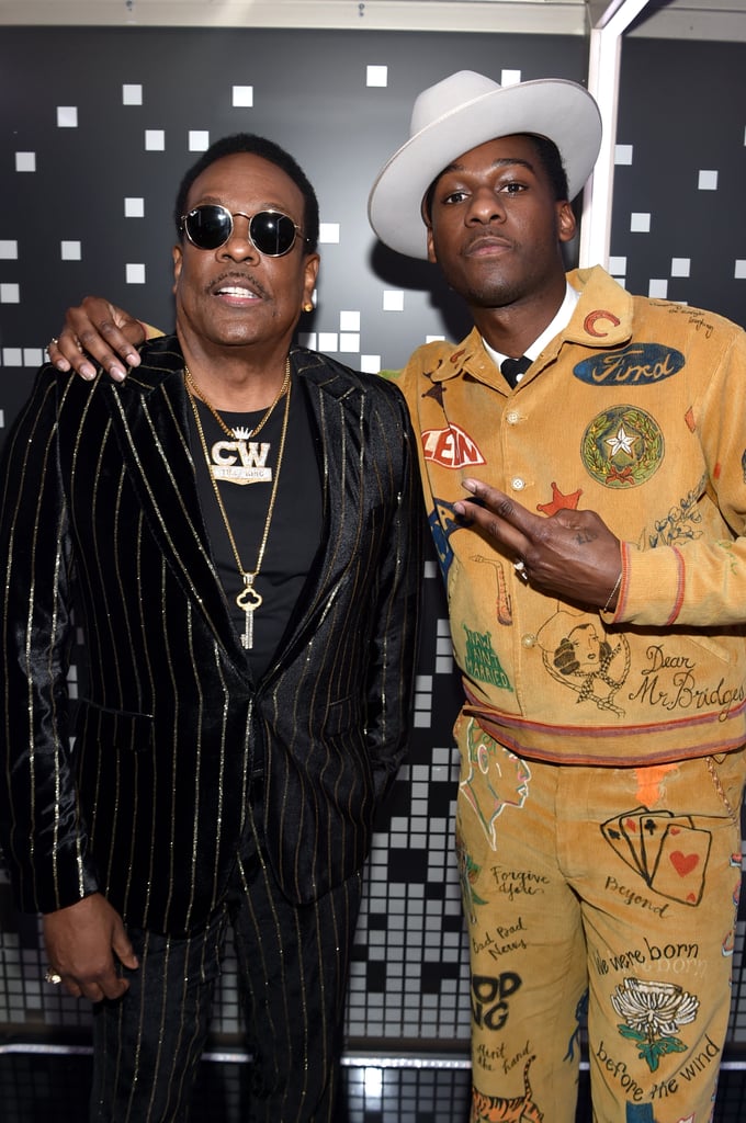 Pictured: Charlie Wilson and Leon Bridges