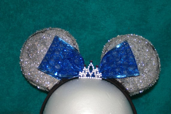 Cinderella minnie ears (Disneyland 60th anniversary inspired)