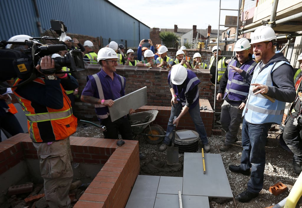 Prince William and Prince Harry Renovating Homes Sept. 2015