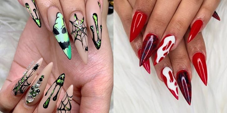 Halloween Stiletto Nail Art Ideas POPSUGAR Beauty UK