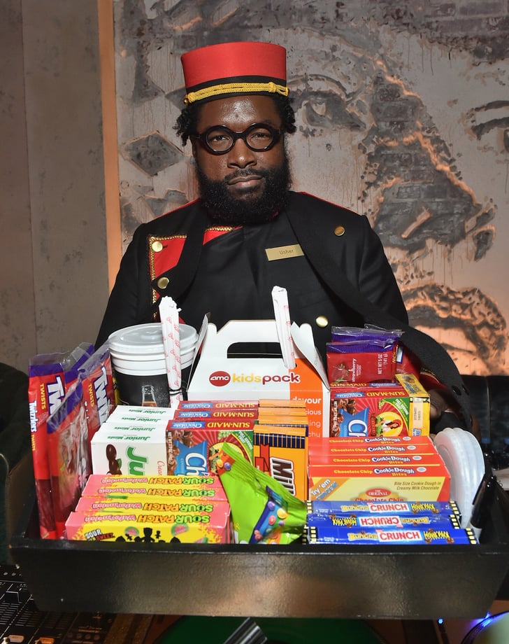 Questlove as a Concession Stand Worker Heidi Klum's Halloween Party