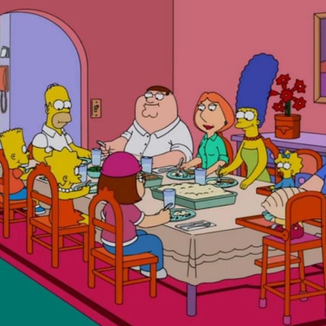 Family Guy and The Simpsons Crossover Episode | POPSUGAR Entertainment