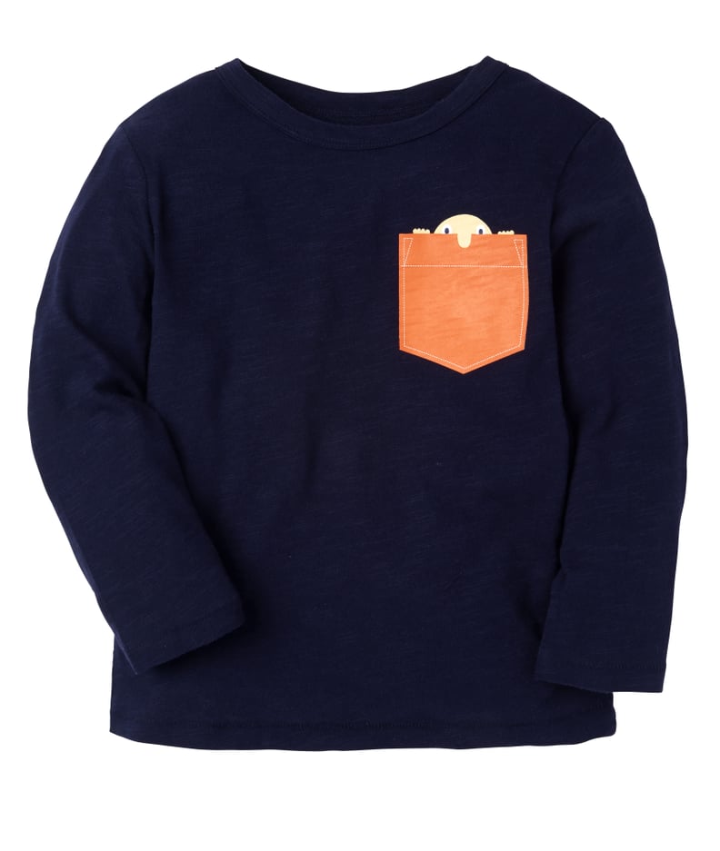 Jack Spade Contrast Long-Sleeve Top