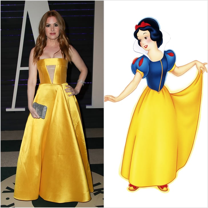 Isla Fisher Channeling Snow White