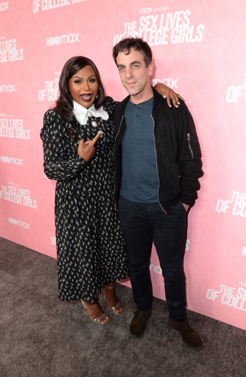 LOS ANGELES, CALIFORNIA - NOVEMBER 10: Mindy Kaling and B. J. Novak attend the Los Angeles Premiere Of The New HBO Max Comedy Series 