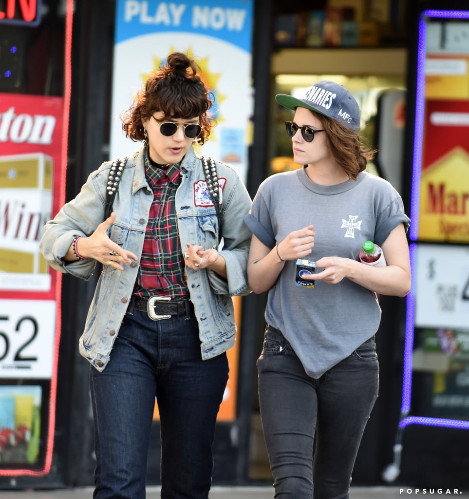 Kristen Stewart With Mystery Woman March 2016